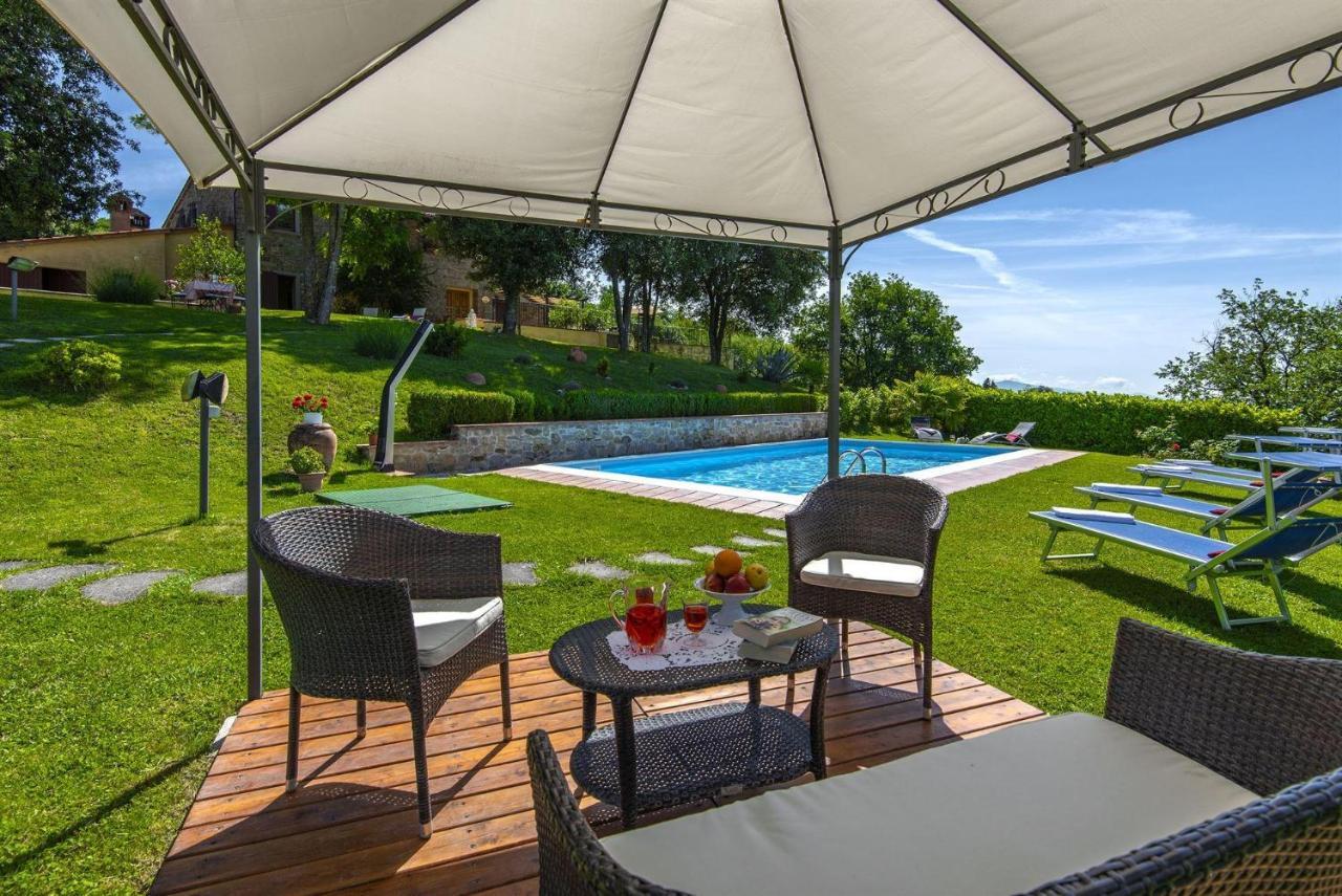 Villa Il Sole Civitella in Val di Chiana Ngoại thất bức ảnh